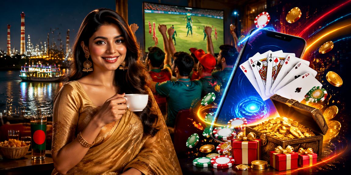 নারায়ণগঞ্জে শাড়ি পরা নারী নিয়ন্ত্রিতভাবে ক্রিকেট বেটিং করছেন